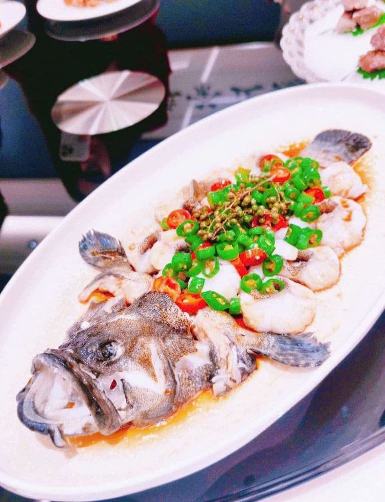 Cá song hổ hấp tiêu xanh