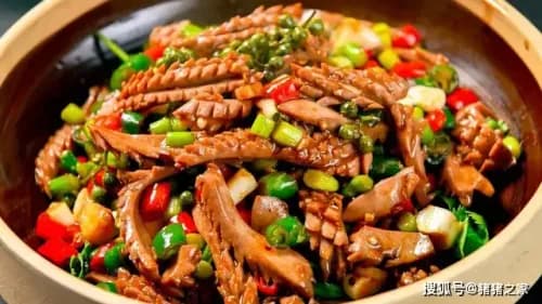 Cật heo xào lửa lớn